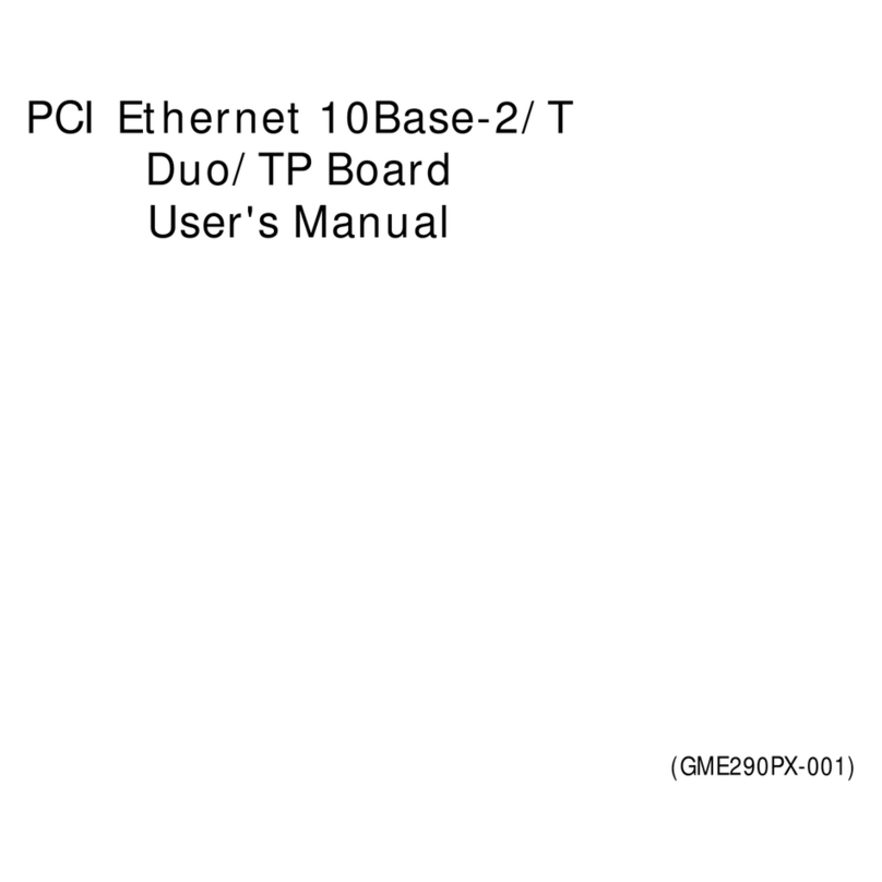 BWI PCI Duo/TP user manual