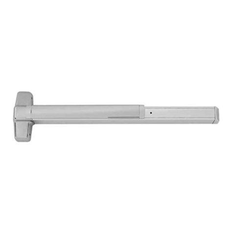 Von Duprin 9849WDC User manual
