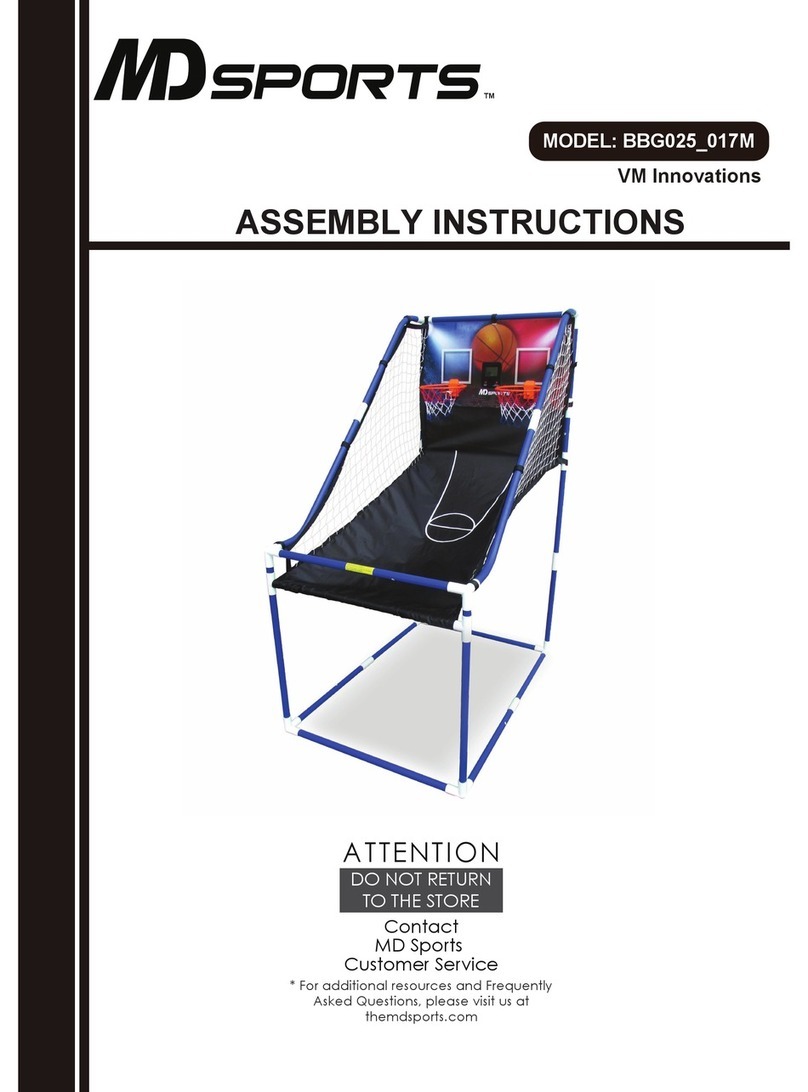MD SPORTS BBG025_017M Assembly instructions