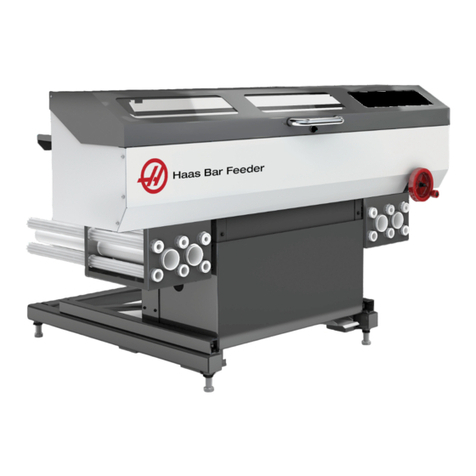 Haas Bar Feeder User manual