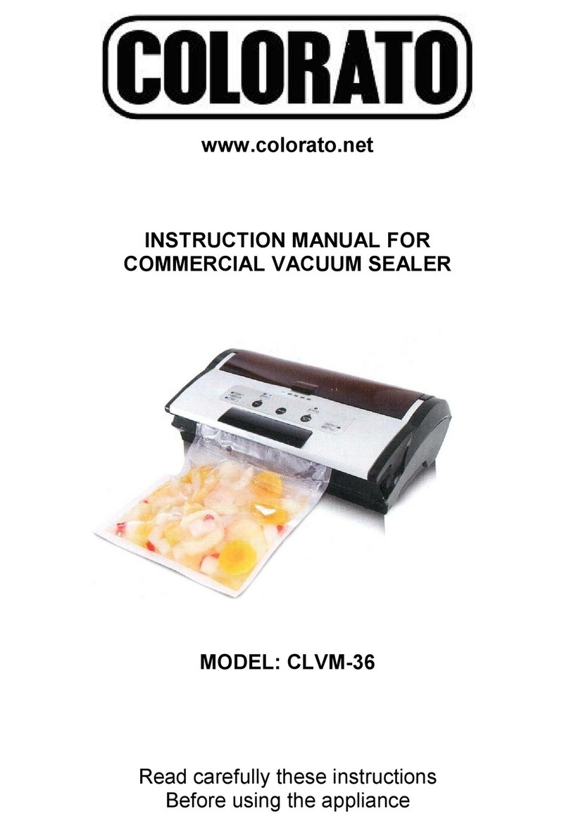 COLORATO CLV?-36 instruction manual