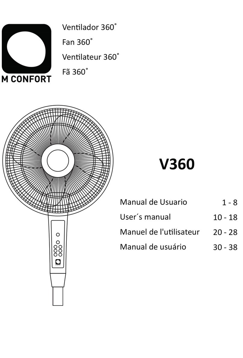 M Confort V360 user manual