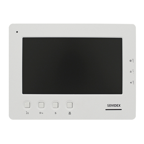 Videx 6700 Series User manual Videx 6700 Series User manual