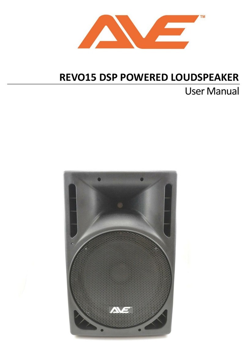 AVE REVO15 user manual