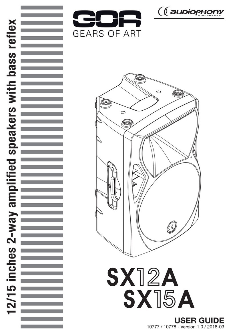 audiophony SX12A User manual audiophony SX12A User manual