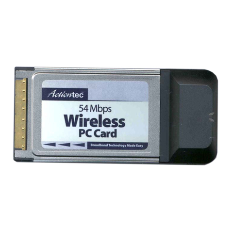 ActionTec 802CAG User manual ActionTec 802CAG User manual