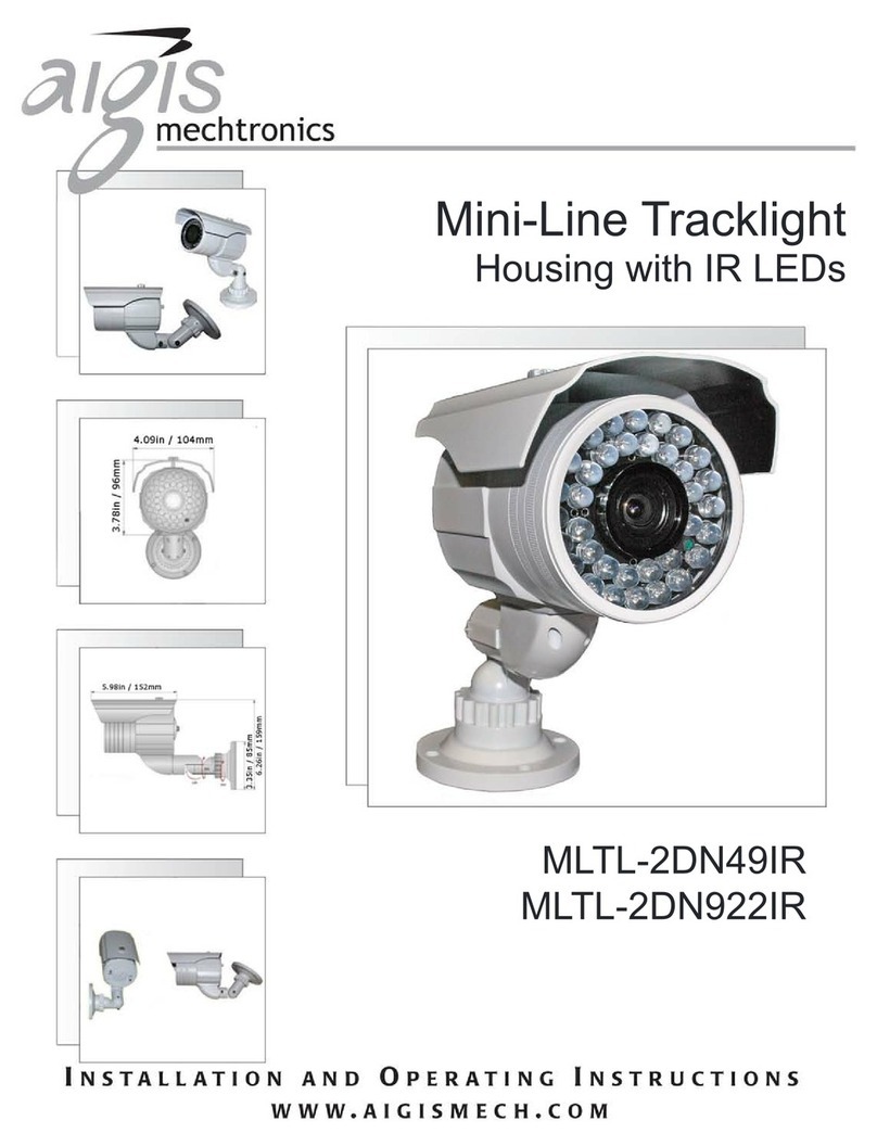 Aigis Mechtronics MLTL-2DN49IR Installation and operating instructions
