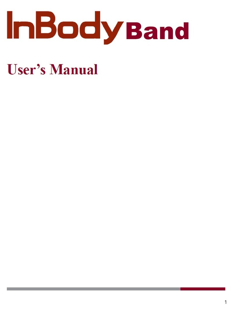 inbody Band user manual