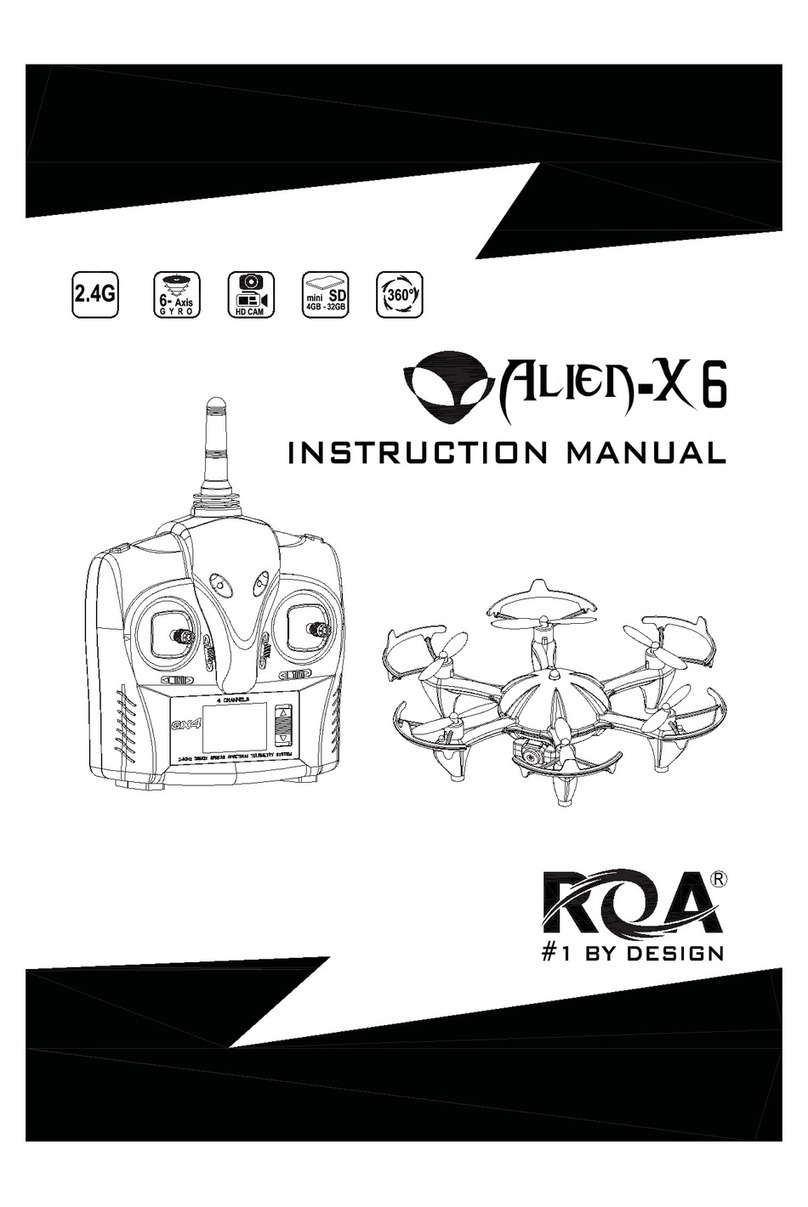 ROA HOBBY Alien-X6 instruction manual ROA HOBBY Alien-X6 instruction manual