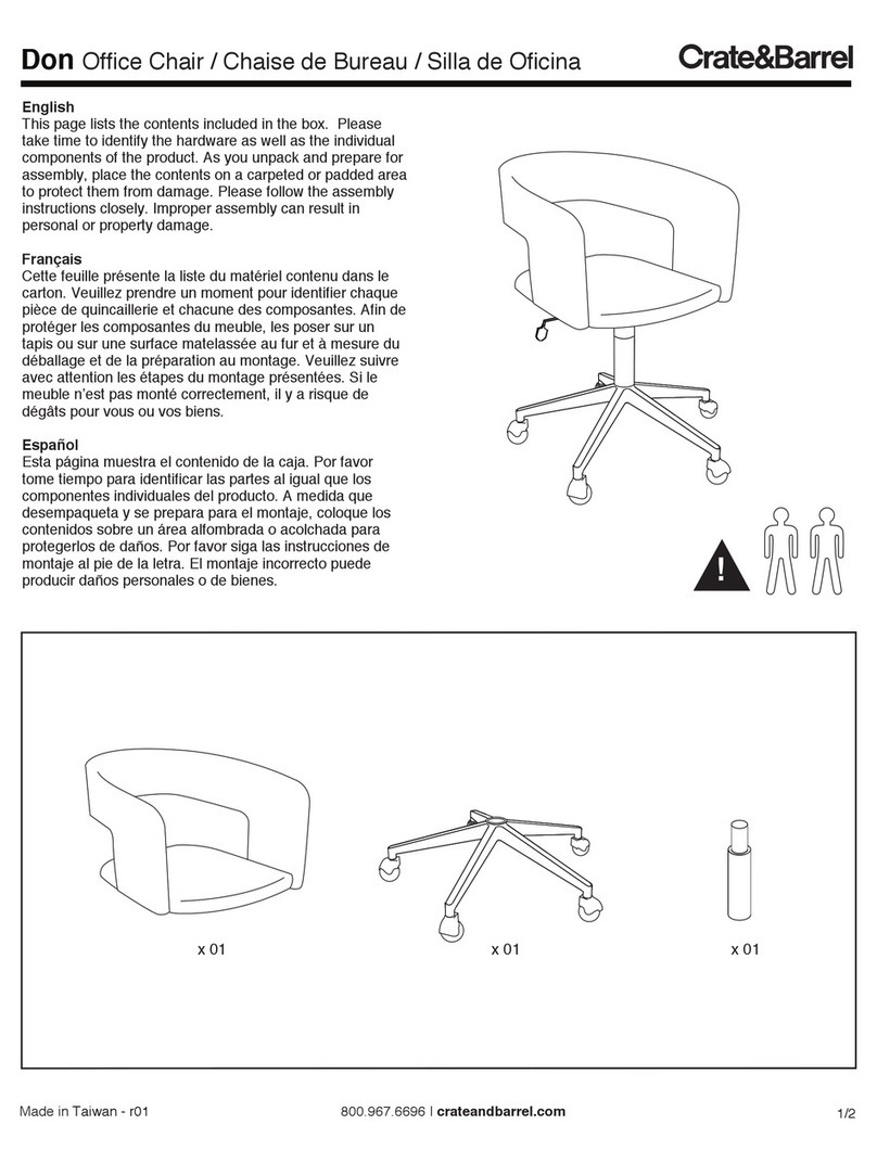 Crate&Barrel Don manual Crate&Barrel Don manual