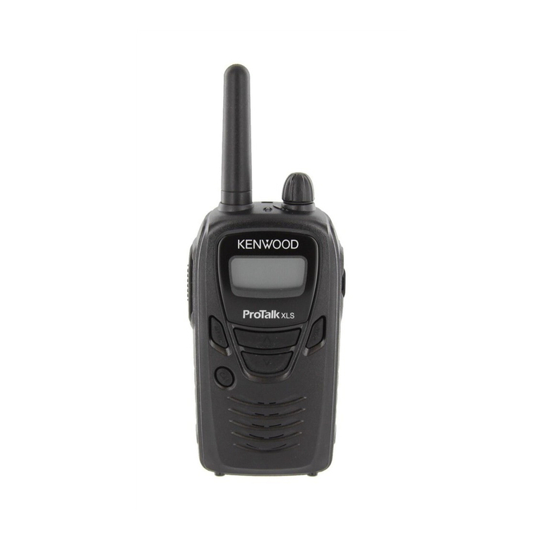 Kenwood TK 3230 - FreeTalk XLS UHF User manual