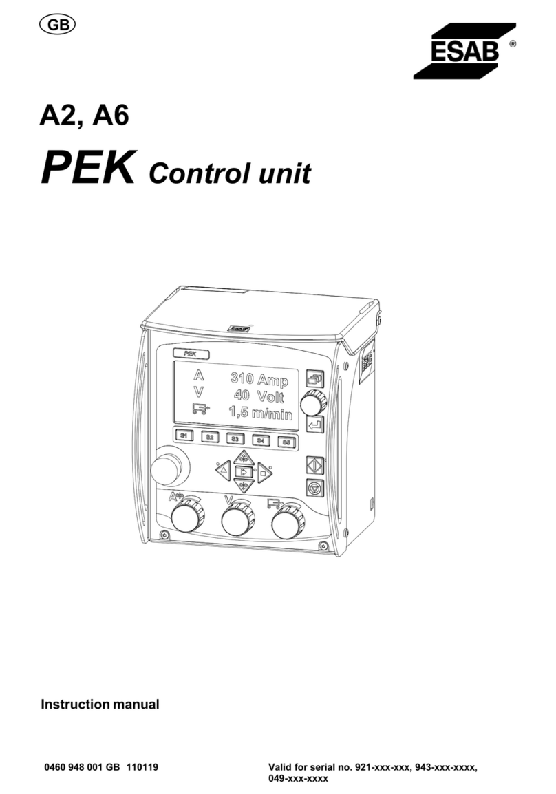 ESAB A2 PEK instruction manual