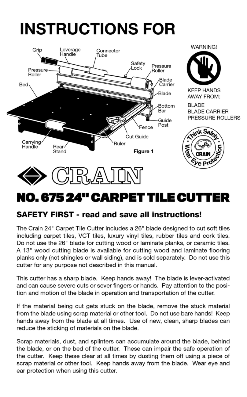 CRAIN 675 instructions