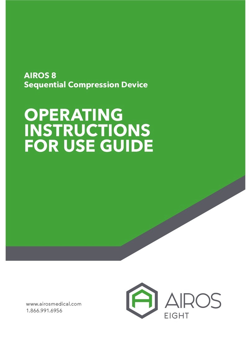 AIROS AIROS 8 OPERATING INSTRUCTIONS FOR USE GUIDE