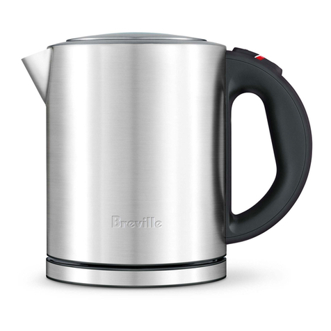 Sage The Compact Kettle BKE320BSS User manual