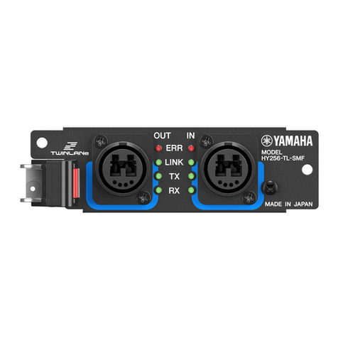 Yamaha HY256-TL-SMF User manual
