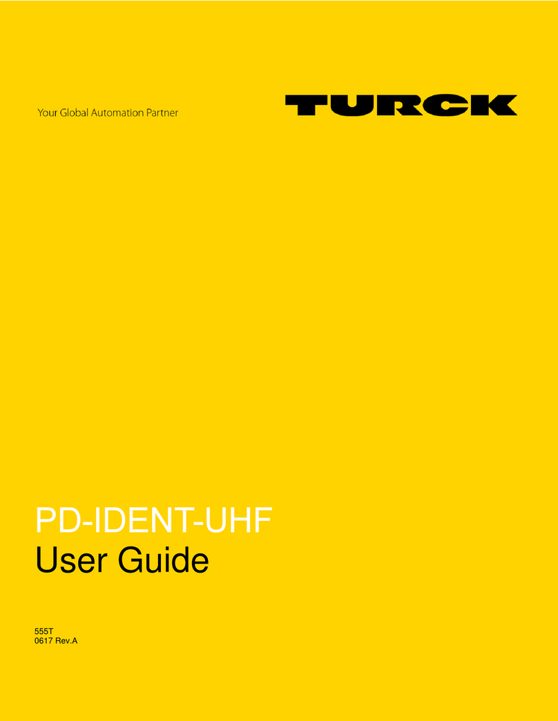 turck PD-IDENT-UHF User manual