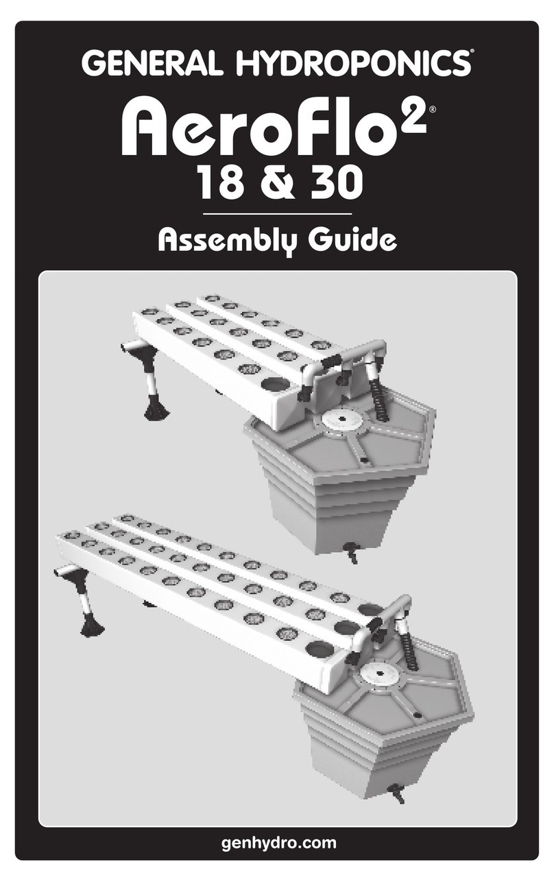 General Hydroponics AeroFlo2 30 Assembly guide General Hydroponics AeroFlo2 30 Assembly guide