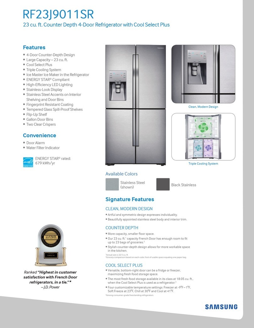 Samsung RF23J9011SR installation guide