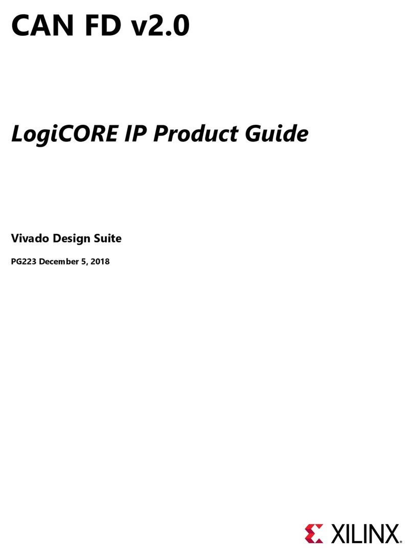 Xilinx CAN FD v2.0 User manual