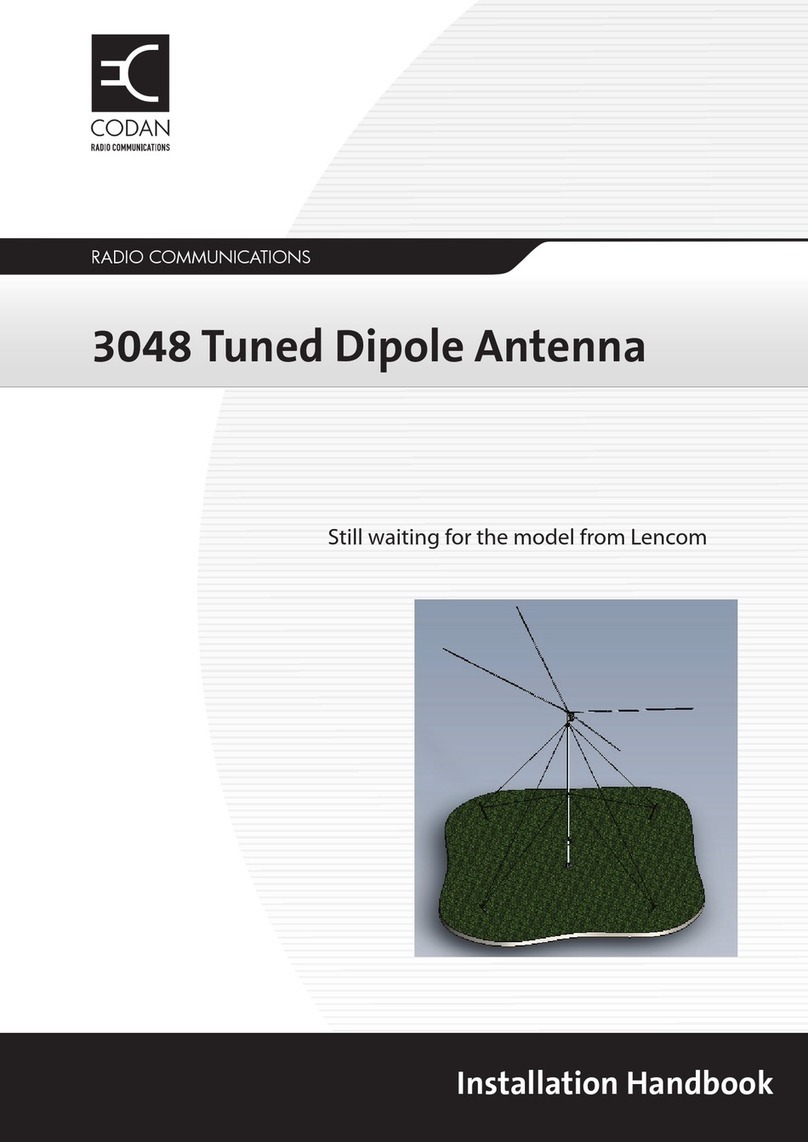 Codan 3048 Installation handbook Codan 3048 Installation handbook