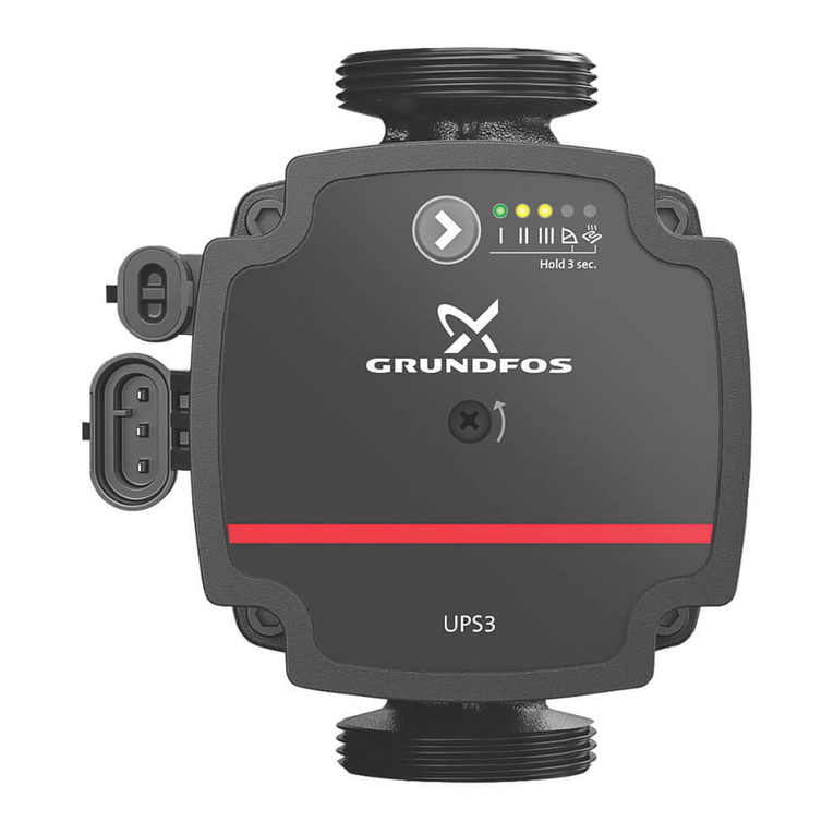 Grundfos UPS3 15-50/65 User manual