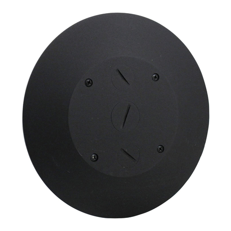 LEGRAND RC7FF Poke-Thru Series User manual