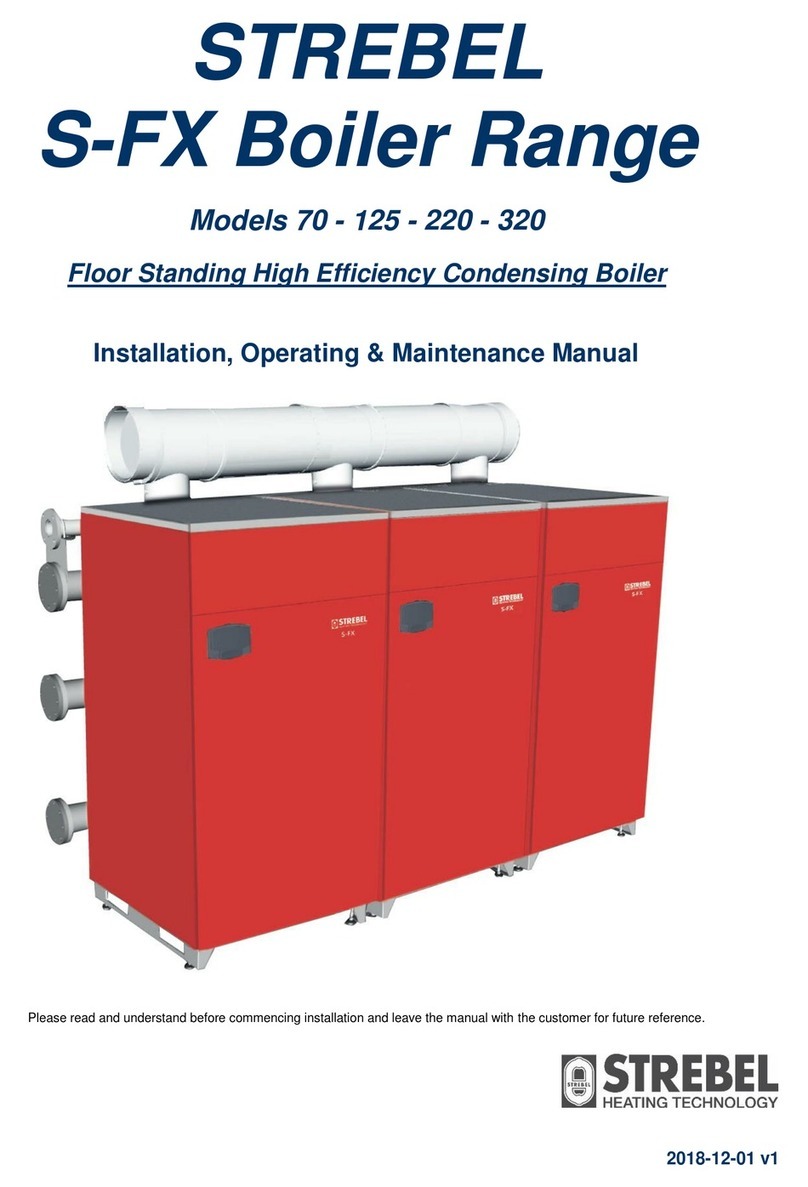 Strebel S-FX 70 Installation operating & maintenance manual