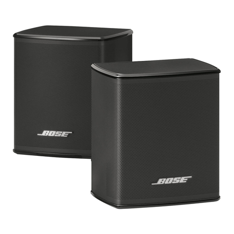 Bose VIRTUALLY INVISIBLE 300 User manual