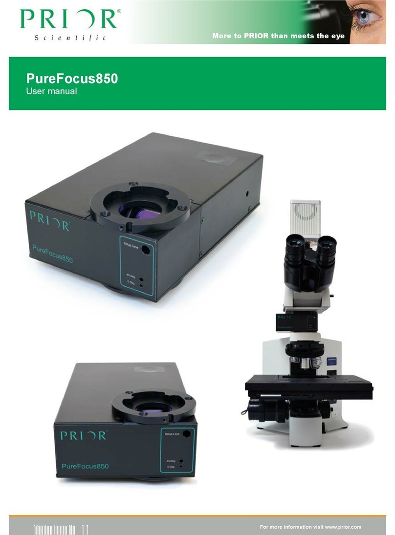 Prior PureFocus850 user manual