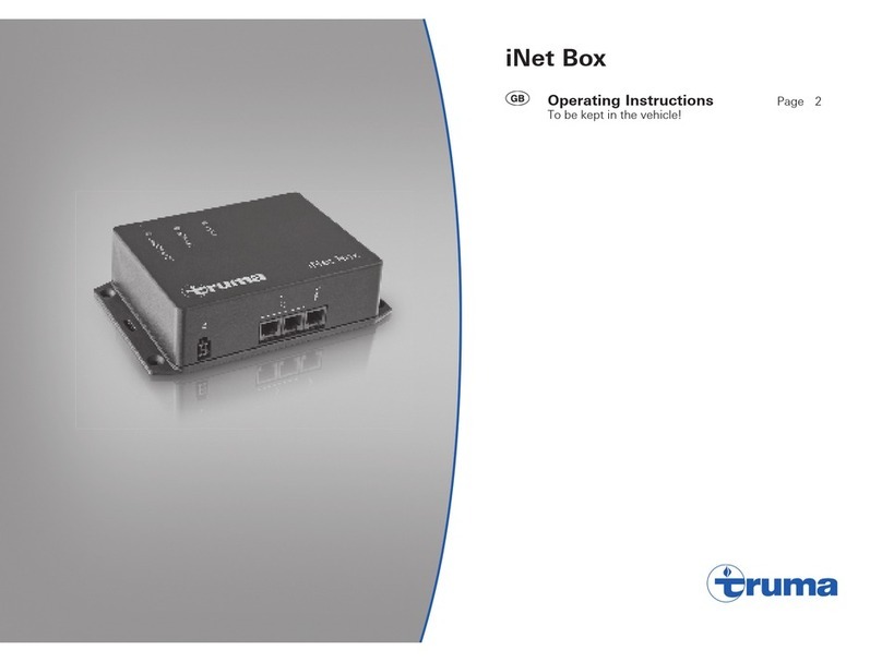 Truma iNet Box operating instructions