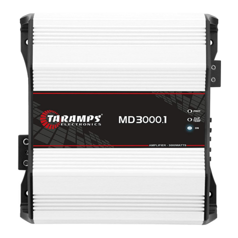 Taramps Electronics MD3000.1 PREMIER instruction manual