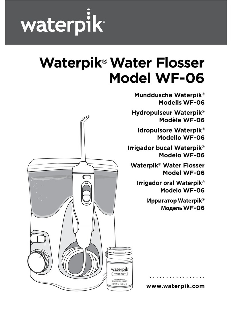 Waterpik Water Flosser WF-06 manual