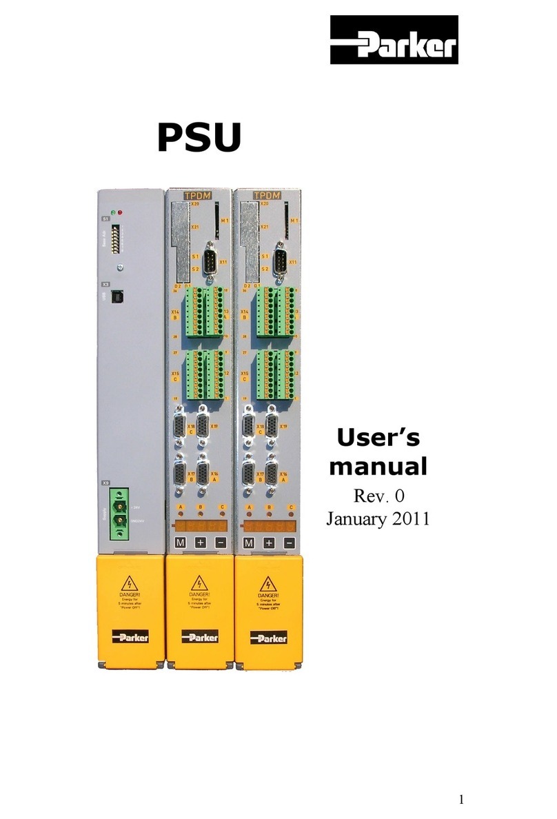 Parker P10 user manual