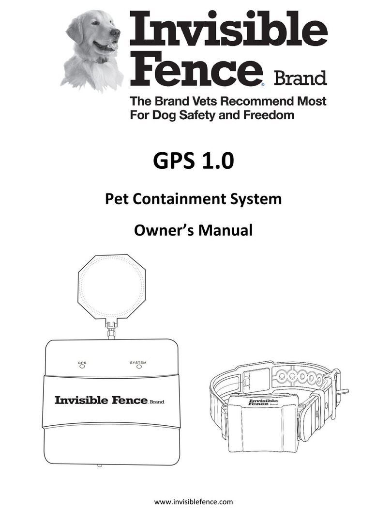 INVISIBLE FENCE GPS 1.0 User manual INVISIBLE FENCE GPS 1.0 User manual