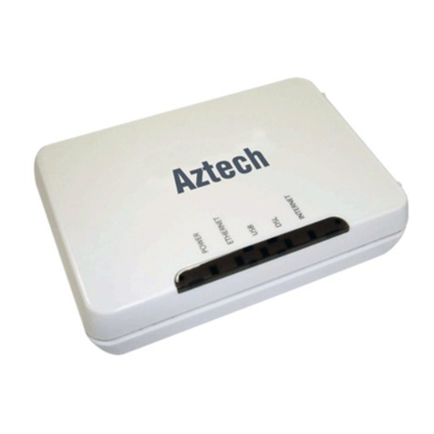 Aztech DSL705EU User manual Aztech DSL705EU User manual