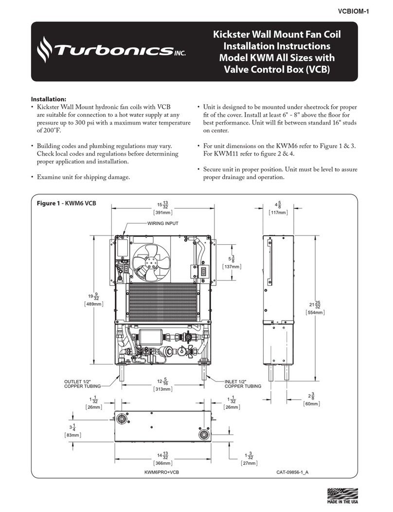 Turbonics Kickster KWM Series installation instructions