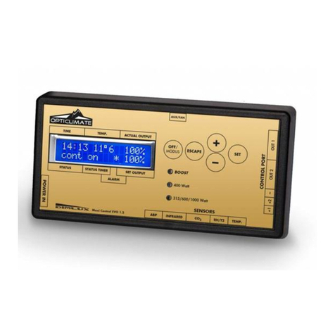 DIMLUX MAXI CONTROLLER EVO 1.2 User manual