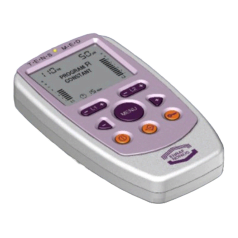 Enraf Nonius TensMed 911 User manual Enraf Nonius TensMed 911 User manual