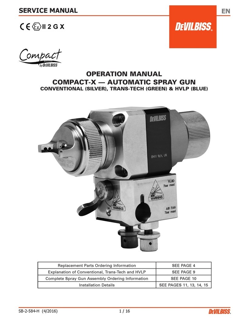 DeVilbiss COMPACT-X Service manual DeVilbiss COMPACT-X Service manual