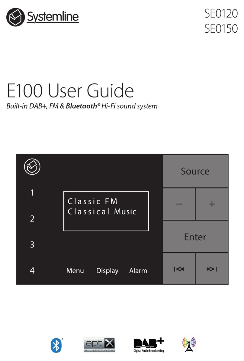 Systemline SE0120 user guide
