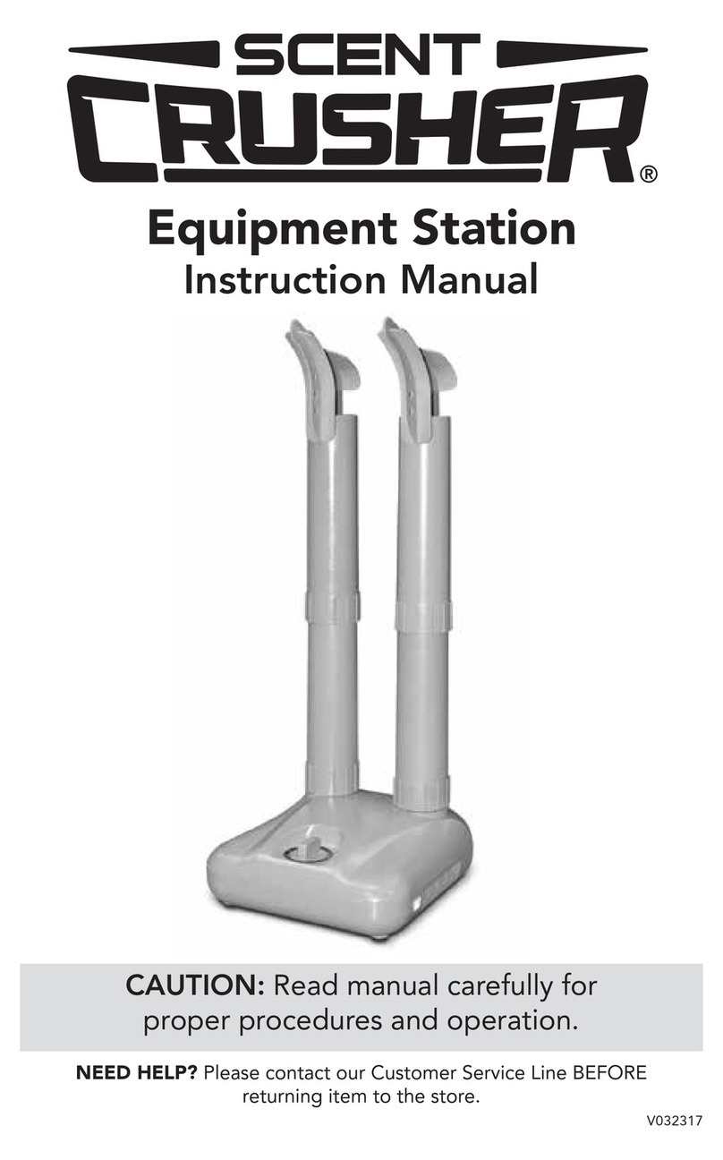 Scent Crusher 69411 instruction manual