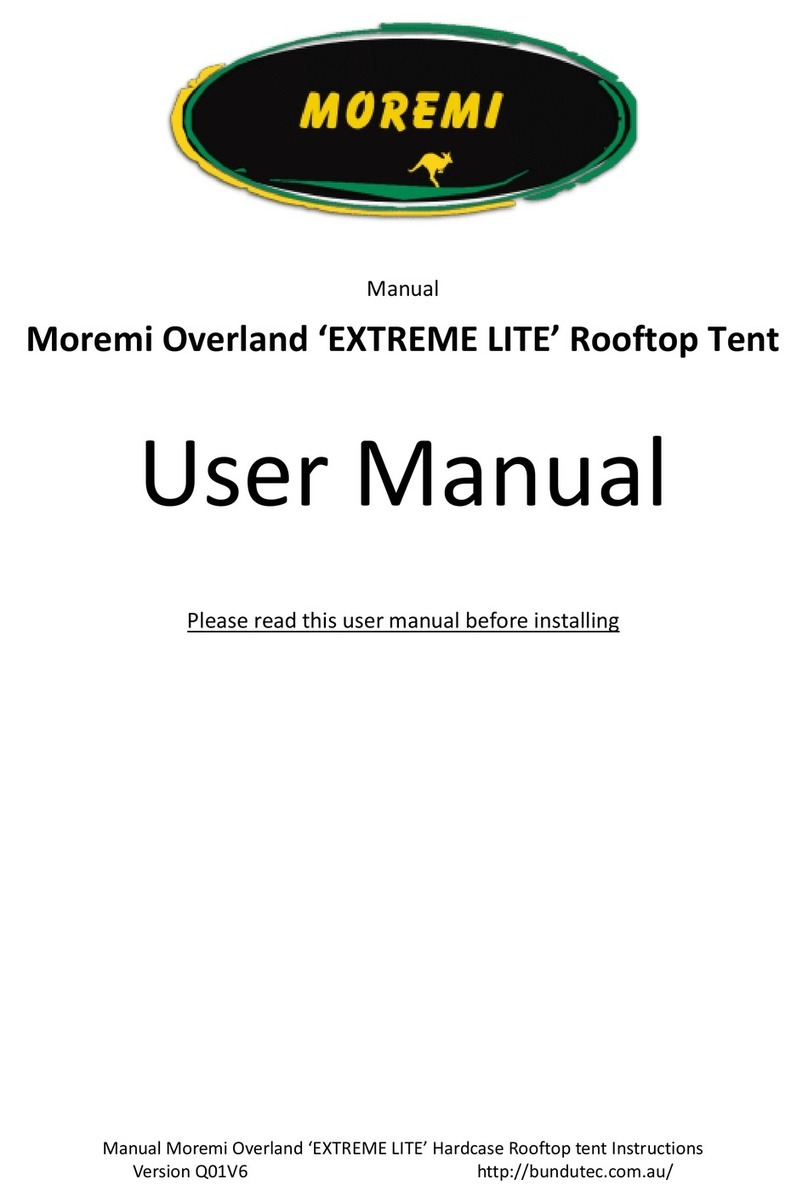 Moremi Overland EXTREME LITE user manual Moremi Overland EXTREME LITE user manual