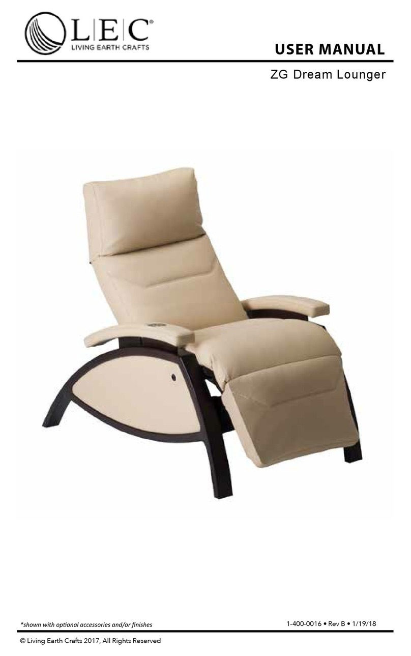 Living Earth Crafts ZG Dream Lounger user manual Living Earth Crafts ZG Dream Lounger user manual
