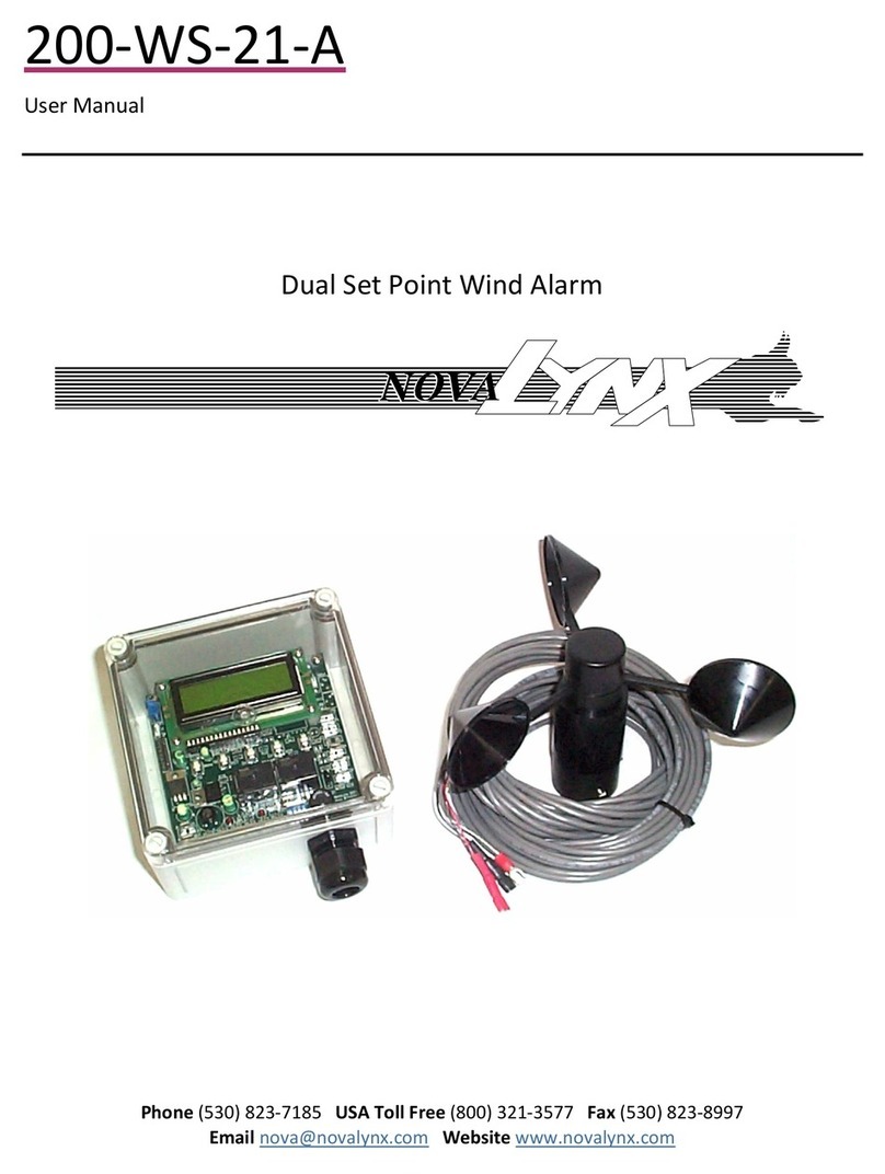 Novalynx 200-WS-01B User manual Novalynx 200-WS-01B User manual