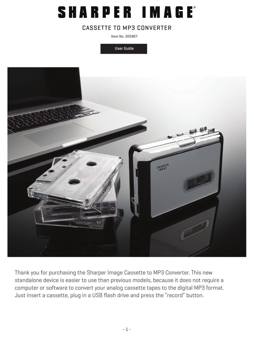 Sharper Image 205987 User's manual and quick guide