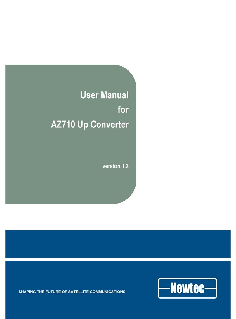 Newtec AZ710 user manual