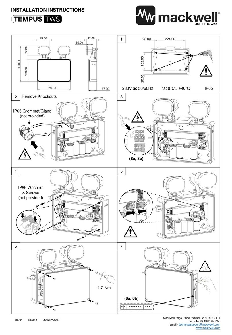 Mackwell TEMPUS TWS installation instructions