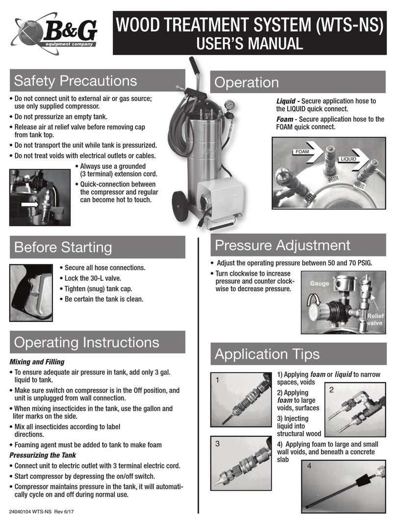 B&G WTS-NS user manual