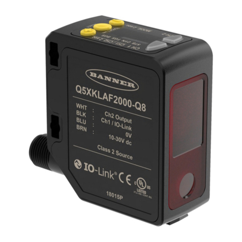 Banner Q5XKLAF2000-Q8 User manual
